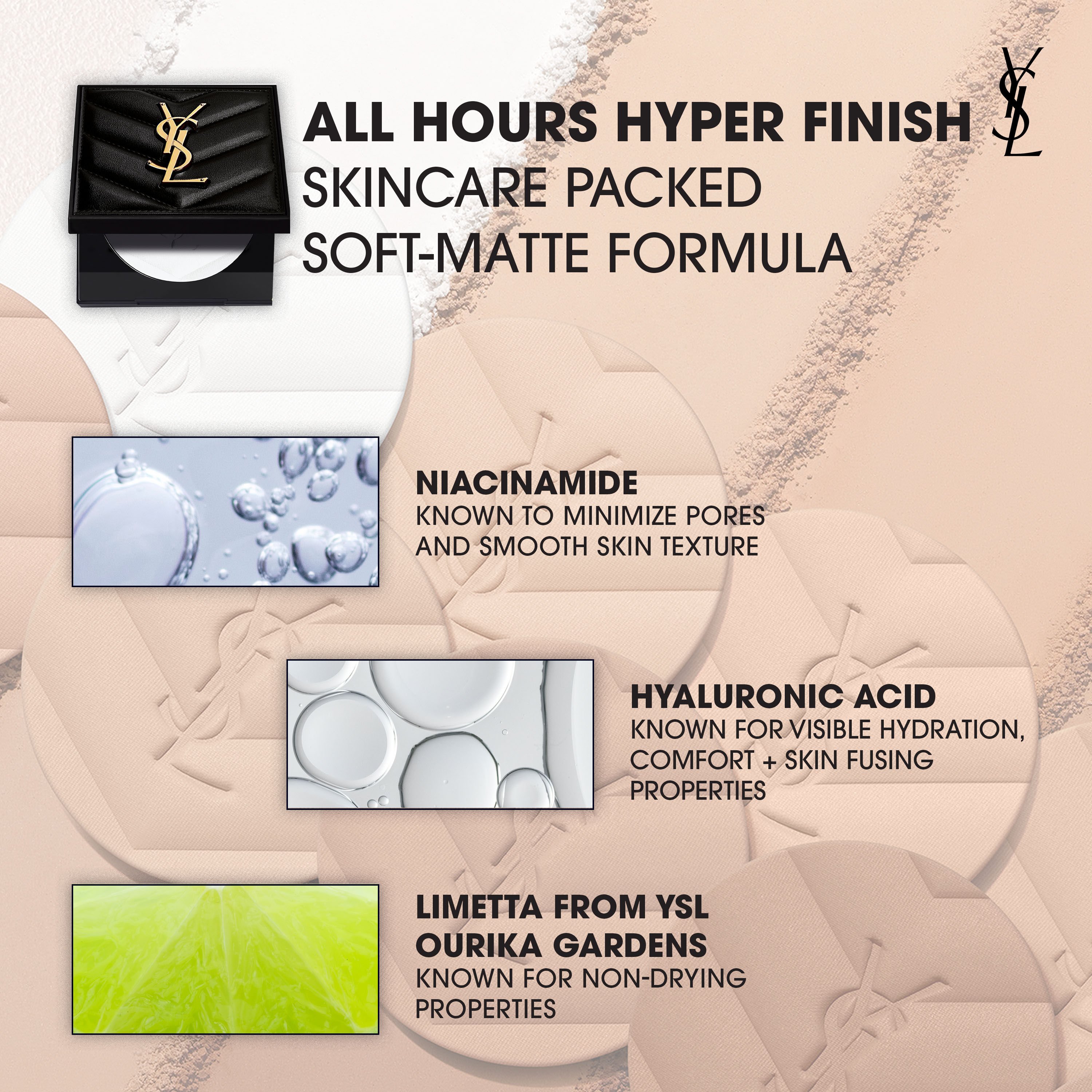 All Hours Hyper Finish Pressed Finishing Powder YSL Beauty